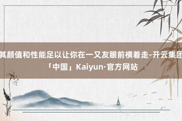 其颜值和性能足以让你在一又友眼前横着走-开云集团「中国」Kaiyun·官方网站