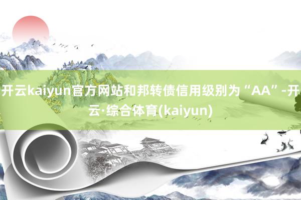 开云kaiyun官方网站和邦转债信用级别为“AA”-开云·综合体育(kaiyun)